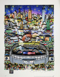 Charles Fazzino Art Charles Fazzino Art Super Bowl XLVIII: NY/NJ (DX) 